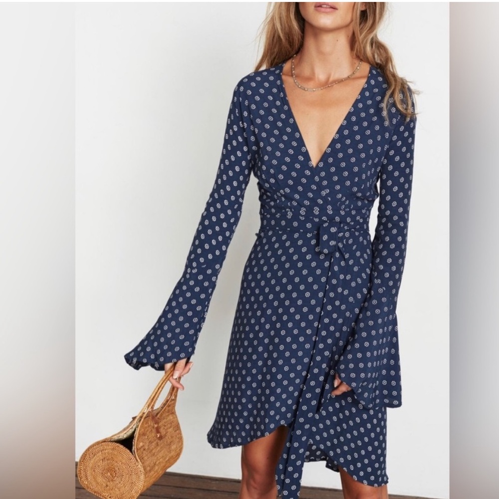 Faithful the Brand Goldstein Wrap Dress